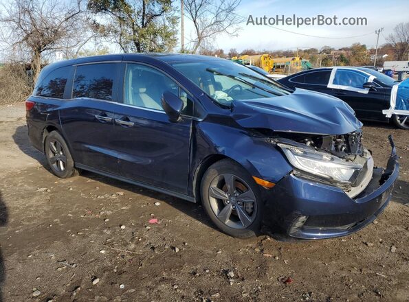 5FNRL6H53MB001507 2021 HONDA ODYSSEY Blue 