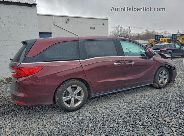 5FNRL6H54LB054988 2020 HONDA ODYSSEY Burgundy Հետևի աջ