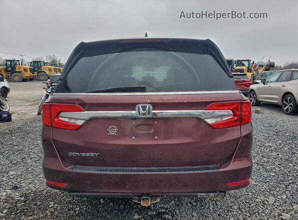 5FNRL6H54LB054988 2020 HONDA ODYSSEY Burgundy Հետևի տեսք