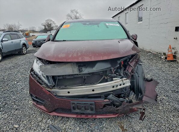 5FNRL6H54LB054988 2020 HONDA ODYSSEY Burgundy Դիմացի տեսք