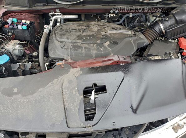 5FNRL6H54LB054988 2020 HONDA ODYSSEY Burgundy Շարժիչի բաժամունքի տեսք