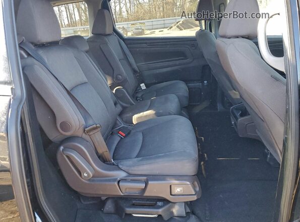 5FNRL6H56LB048481 2020 HONDA ODYSSEY Black უკანა სალონის ხედი