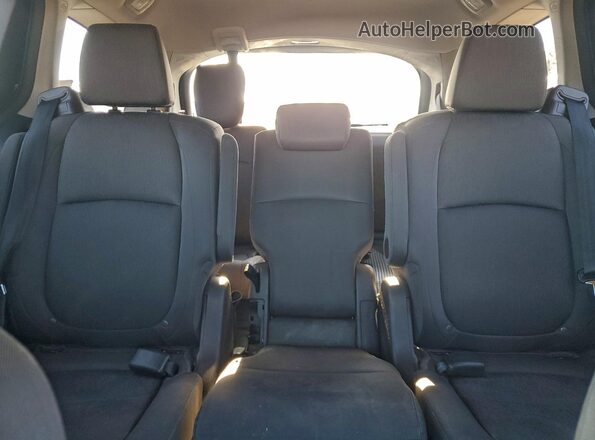 5FNRL6H56LB048481 2020 HONDA ODYSSEY Black უკანა სავარძლების ხედი