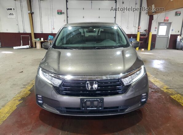 5FNRL6H58MB031960 2021 HONDA ODYSSEY Gray 