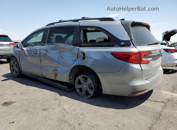 5FNRL6H58NB046573 2022 HONDA ODYSSEY Gray Trasero izquierdo