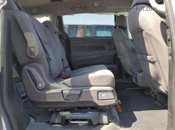 5FNRL6H58NB046573 2022 HONDA ODYSSEY Gray Vista interior trasera