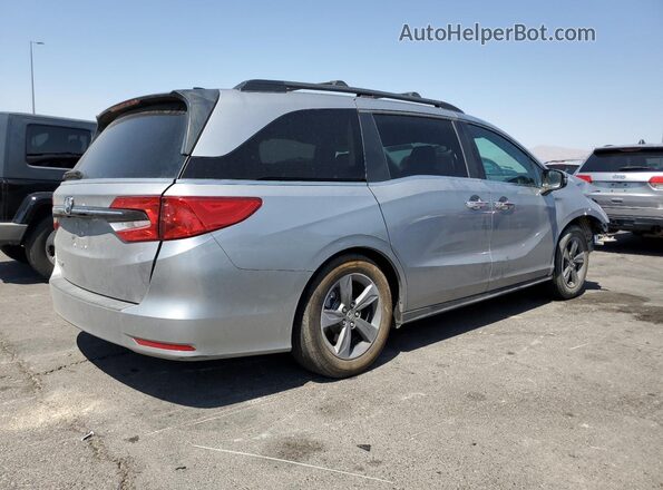 5FNRL6H58NB046573 2022 HONDA ODYSSEY Gray Trasero derecho