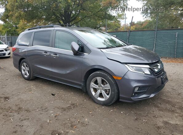 5FNRL6H59JB024768 2018 HONDA ODYSSEY Серый 