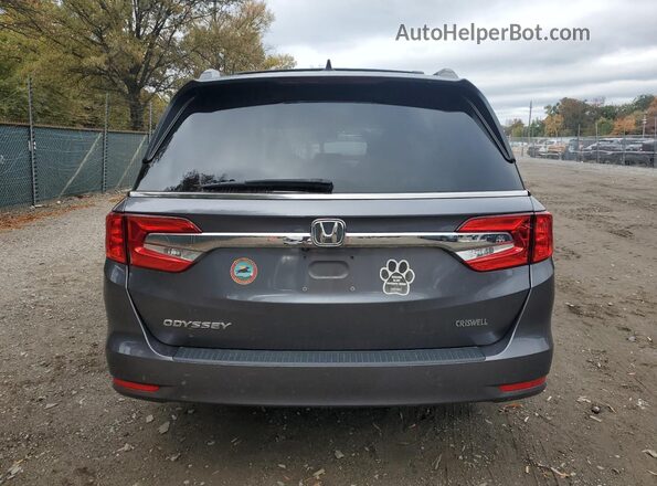 5FNRL6H59JB024768 2018 HONDA ODYSSEY Серый 