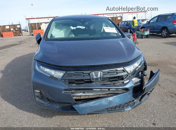 5FNRL6H61SB056964 2025 HONDA ODYSSEY Gray Instrument cluster view