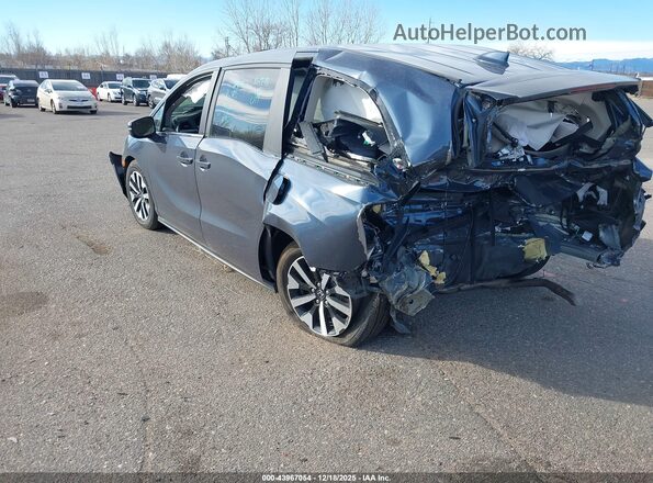 5FNRL6H61SB056964 2025 HONDA ODYSSEY Gray Rear left