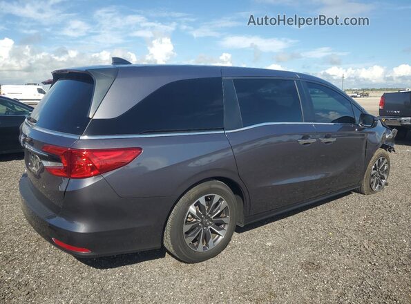 5FNRL6H62RB069569 2024 HONDA ODYSSEY Silver Trasero derecho