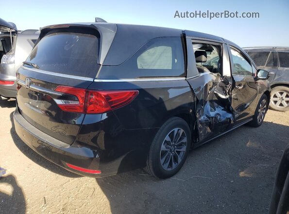 5FNRL6H63PB080318 2023 HONDA ODYSSEY Черный Задняя правая четверть