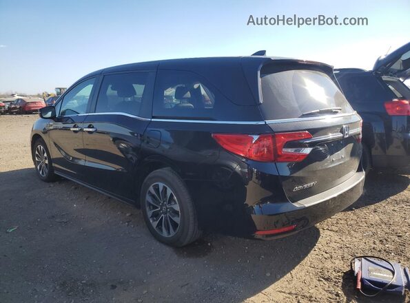 5FNRL6H63PB080318 2023 HONDA ODYSSEY Черный Задняя левая четверть