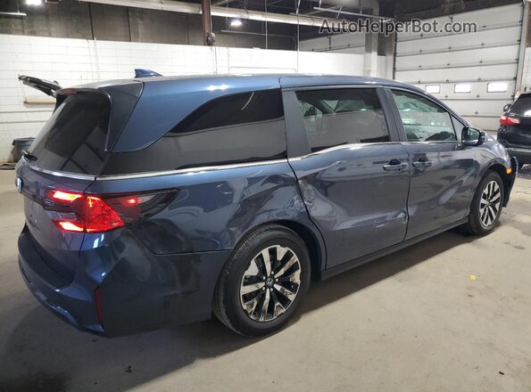 5FNRL6H63SB078870 2025 HONDA ODYSSEY Blue Задня права чверть