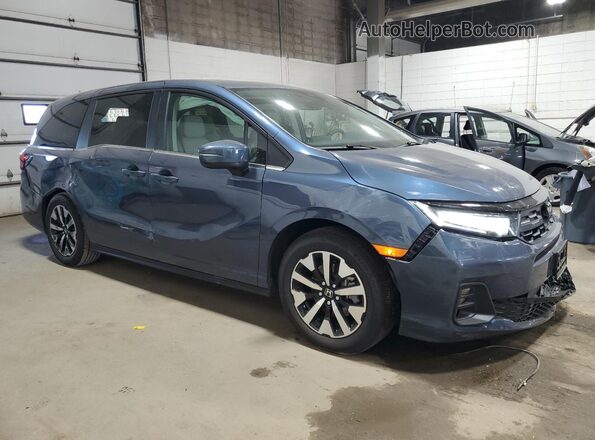 5FNRL6H63SB078870 2025 HONDA ODYSSEY Blue Передня права чверть