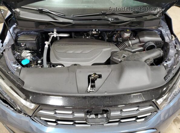 5FNRL6H63SB078870 2025 HONDA ODYSSEY Blue Вид підкапотного простору