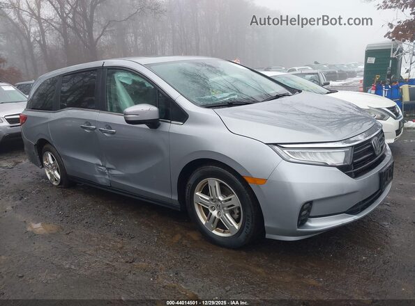 5FNRL6H64RB011916 2024 HONDA ODYSSEY Silver Widok wnętrza z tyłu