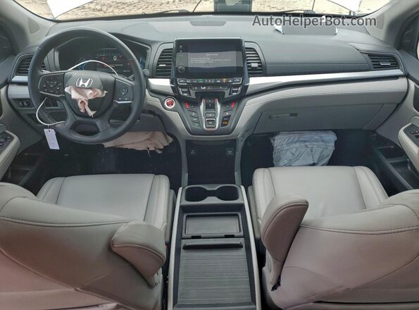 5FNRL6H64RB050943 2024 HONDA ODYSSEY Silver Widok deski rozdzielczej