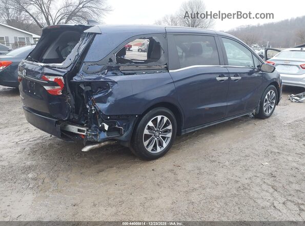 5FNRL6H66RB067646 2024 HONDA ODYSSEY Blue უკანა მარჯვენა