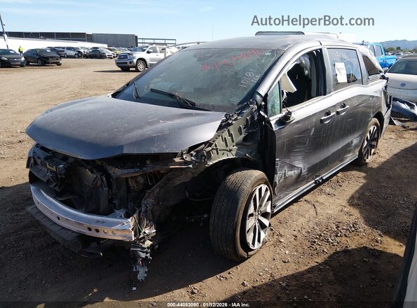 5FNRL6H66SB059827 2025 HONDA ODYSSEY Gray 
