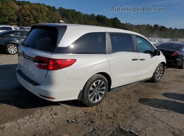 5FNRL6H68RB008632 2024 HONDA ODYSSEY White Trasero derecho