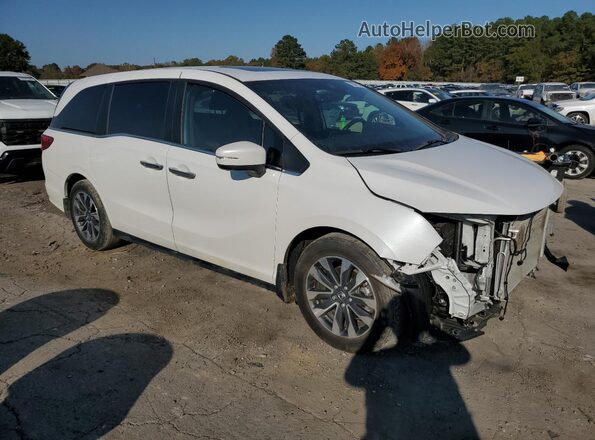 5FNRL6H68RB008632 2024 HONDA ODYSSEY White Delantero derecho