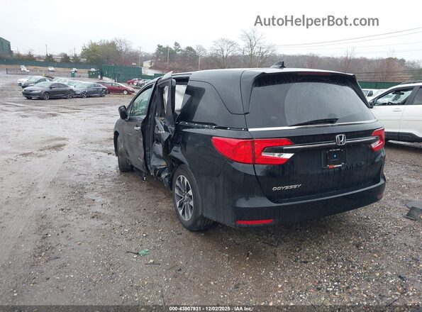 5FNRL6H69RB065812 2024 HONDA ODYSSEY Black Trasero izquierdo