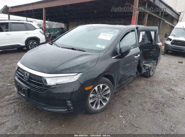 5FNRL6H69RB065812 2024 HONDA ODYSSEY Black Vista tres cuartos delantera izquierda