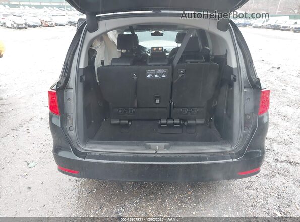 5FNRL6H69RB065812 2024 HONDA ODYSSEY Black Vista del cuadro de instrumentos