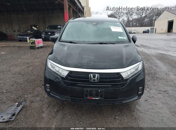 5FNRL6H69RB065812 2024 HONDA ODYSSEY Black Vista interior trasera