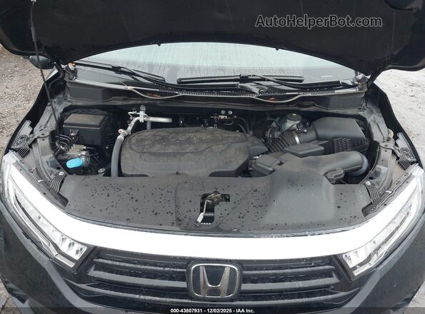 5FNRL6H69RB065812 2024 HONDA ODYSSEY Black Vista trasera