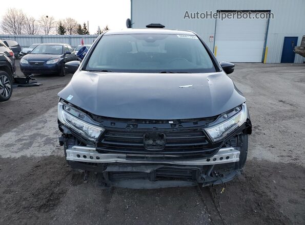 5FNRL6H6XMB500264 2021 HONDA ODYSSEY Серый 