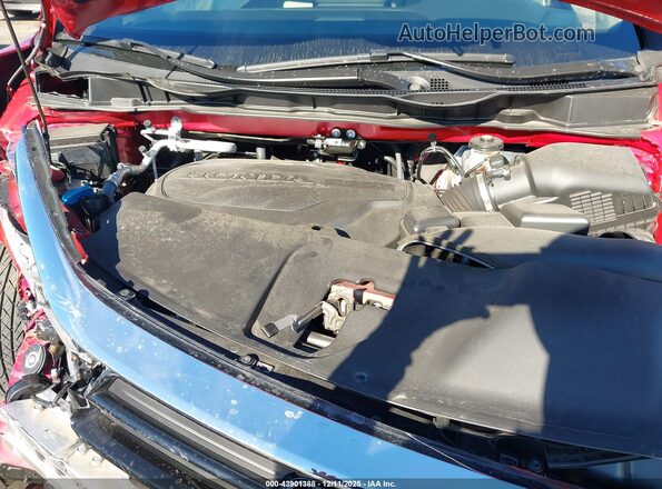 5FNRL6H6XRB072753 2024 HONDA ODYSSEY Красный Вид сзади
