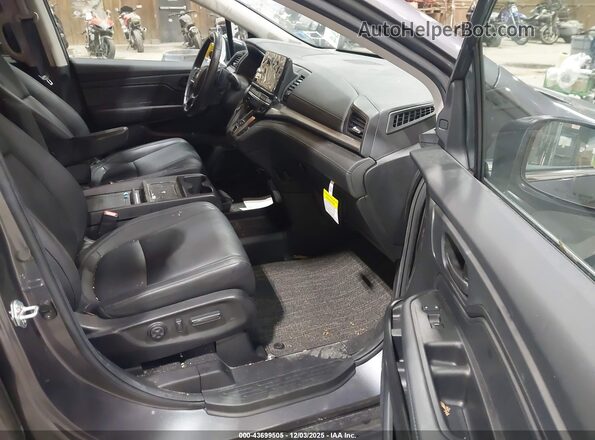 5FNRL6H6XSB024613 2025 HONDA ODYSSEY Серый Вид салона спереди