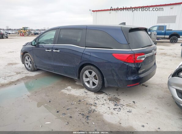 5FNRL6H70LB013713 2020 HONDA ODYSSEY Blue Հետևի ձախ