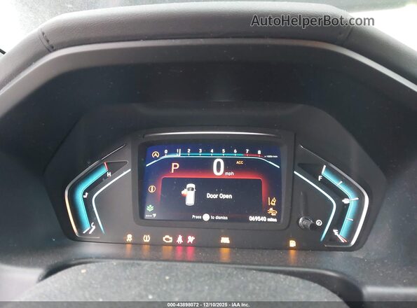 5FNRL6H70LB013713 2020 HONDA ODYSSEY Blue Հետևի նստատեղերի տեսք