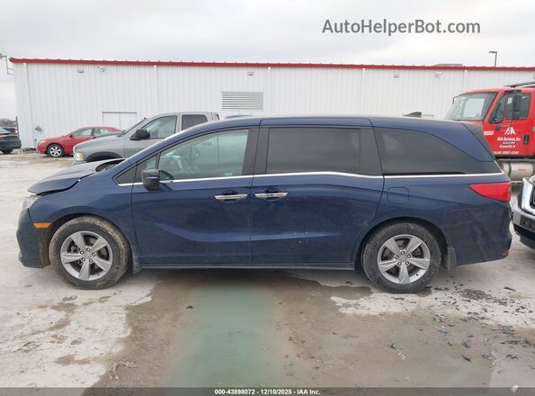 5FNRL6H70LB013713 2020 HONDA ODYSSEY Blue Սալոնի 360 աստիճան տեսք