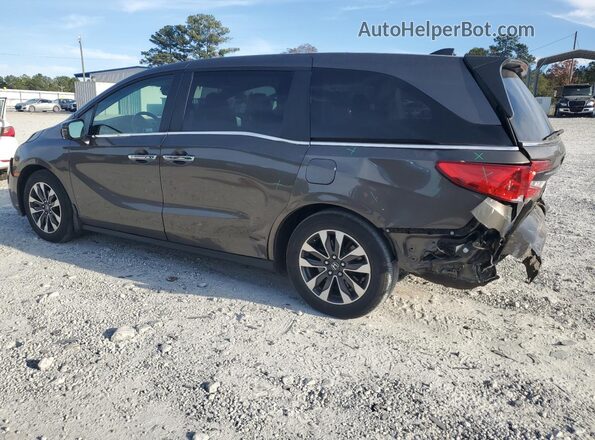 5FNRL6H70MB036703 2021 HONDA ODYSSEY Угольный Задняя левая четверть