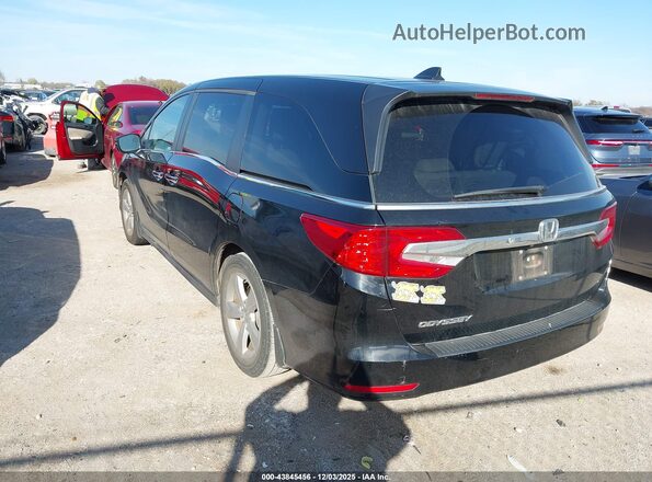 5FNRL6H71LB020086 2020 HONDA ODYSSEY Black Հետևի ձախ