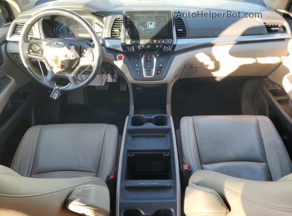 5FNRL6H71LB044744 2020 HONDA ODYSSEY White Widok deski rozdzielczej