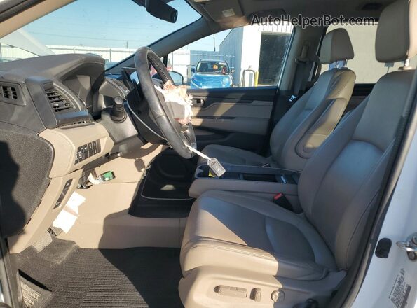 5FNRL6H71LB044744 2020 HONDA ODYSSEY White Widok wnętrza z przodu