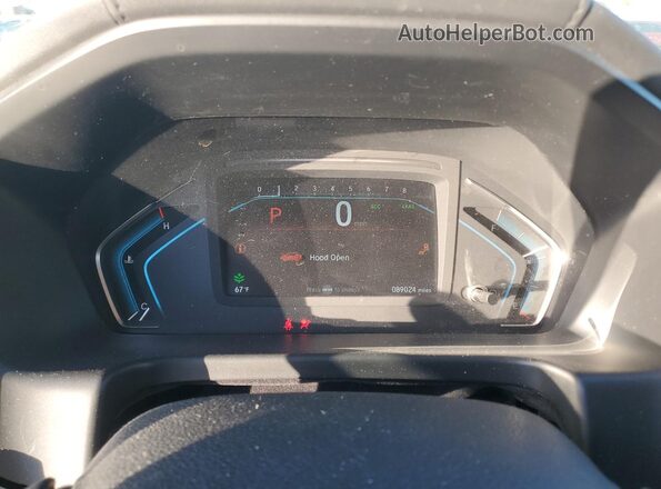 5FNRL6H71LB044744 2020 HONDA ODYSSEY White Widok zestawu wskaźników
