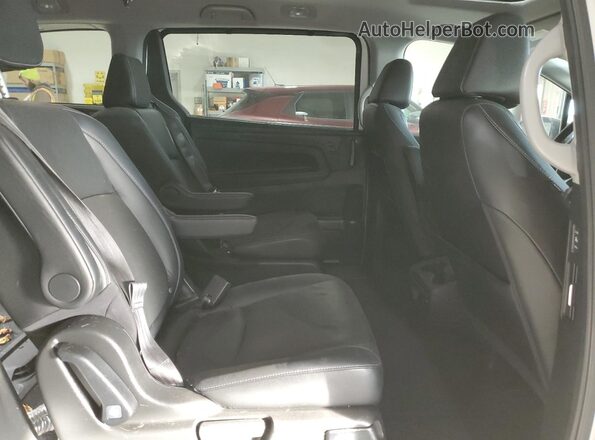 5FNRL6H71MB039822 2021 HONDA ODYSSEY Белый Вид задней части салона