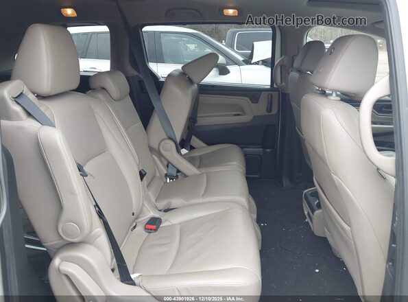 5FNRL6H72JB059914 2018 HONDA ODYSSEY White VIN კოდის სტიკერის ხედი