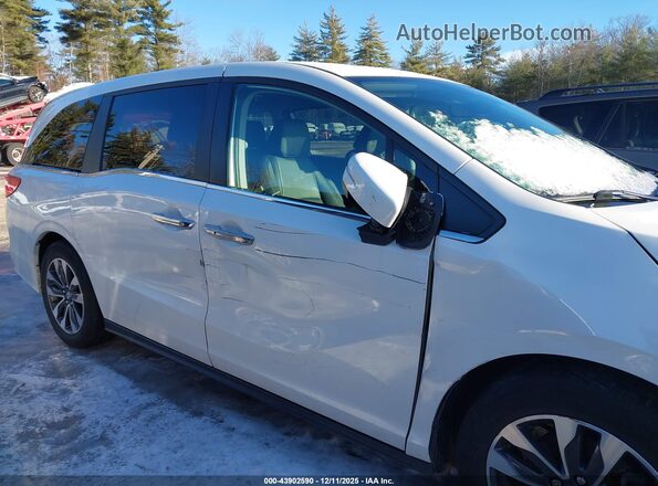 5FNRL6H72NB021539 2022 HONDA ODYSSEY White Front view