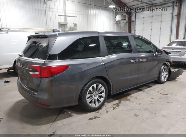 5FNRL6H72NB023808 2022 HONDA ODYSSEY Gray Tył prawy