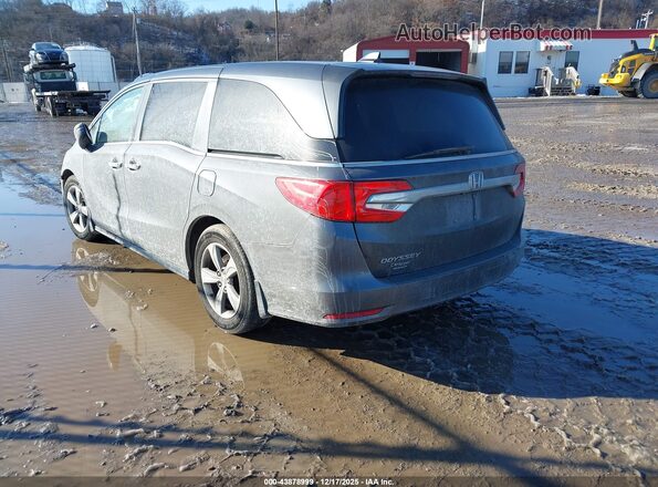 5FNRL6H73JB001634 2018 HONDA ODYSSEY Gray Հետևի ձախ