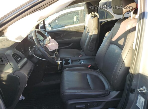 5FNRL6H73MB022956 2021 HONDA ODYSSEY Silver წინა სალონის ხედი