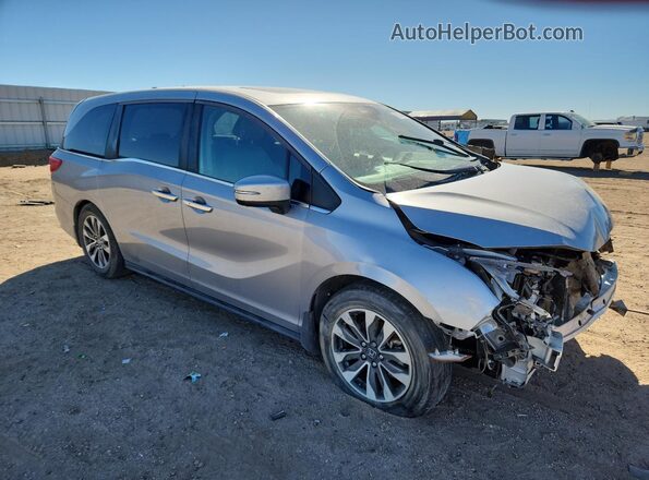 5FNRL6H73MB022956 2021 HONDA ODYSSEY Silver წინა მარჯვენა